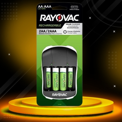 Bateria Pila Recargable Con Cargador 2 Aa Y 2 Aaa Rayovac