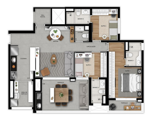 Imagem 30 de 30 de Apartamento À Venda No Bairro Vila Prudente - São Paulo/sp - O-17791-29574