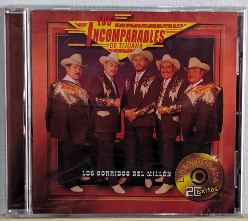 Los Incomparables De Tijuana Corridos Del Millon / Cd Nuevo