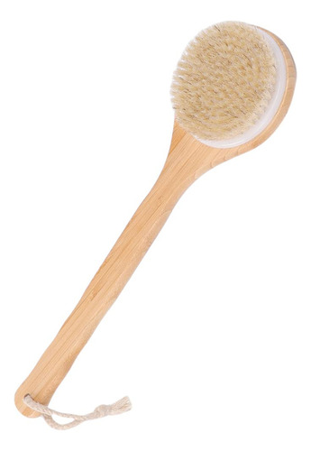 Cepillo De Baño Suave, Cepillo Corporal Seco Con Cerdas For