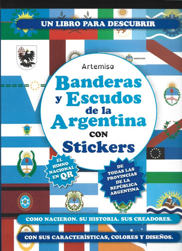 Banderas Y Escudos De La Argentina Con Stickers - Autores Va