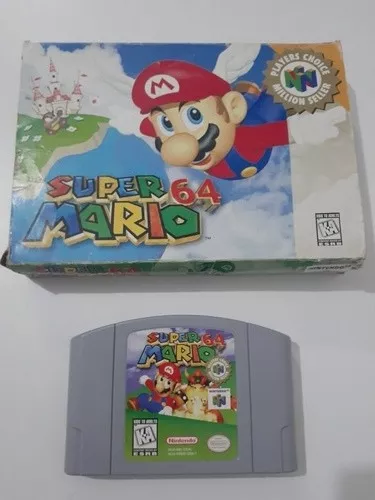 Jogo Super Mario 64.(nintendo 64).