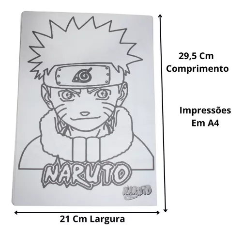 Desenhos para colorir: Naruto
