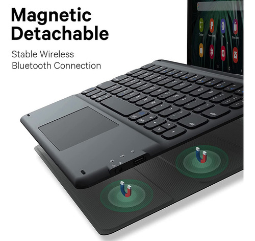 Wang C/ Mouse Teclado Lápis P/huawei Honor Pad X8a/x9 11