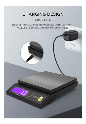Báscula De Cocina Electrónica Digital Multifunción Sta De 10