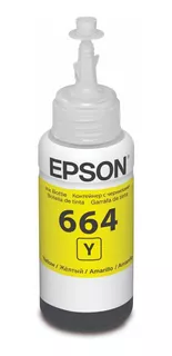 Tintas Epson T664 Amarillo L355 L365 L380 L395 664 Original