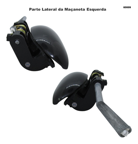 Maçaneta Externa Port Dianteira Esquerda Peugeot 207 Passion