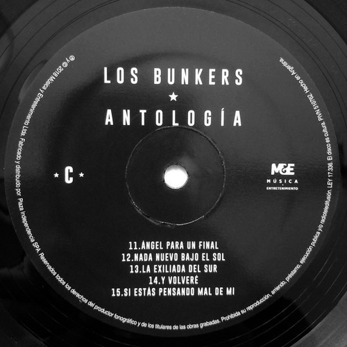 Imagen 4 de 10 de Vinilo Los Bunkers Antología Nuevo Sellado