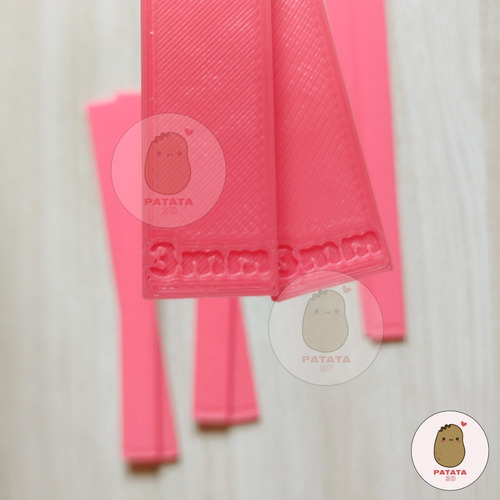 Set Varillas O Reglas Niveladoras Repostería De 2 3 4 Y 5 Mm
