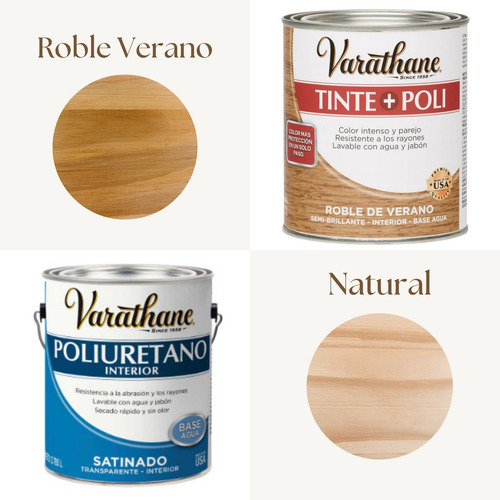 Estante Flotante Repisa Curvo Combo Kit X2 Minimalista Natural