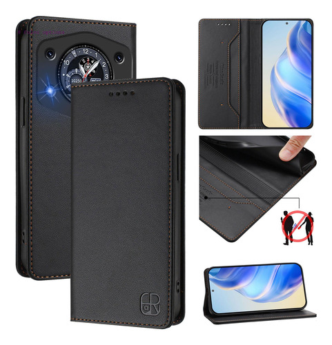 Funda De Piel Tipo Cartera Para Samsung Galaxy S8, Con Funci