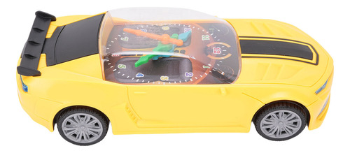 Reloj Eléctrico Universal Up Toy Car Racing Con Música Color
