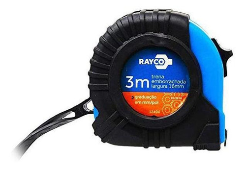 Trena Emborrachada 3 Metros Por 16mm Rayco