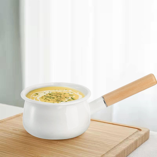 Jucoan 1 Cuarta De Leche Con Esmalte Con Pico De Doble Verti