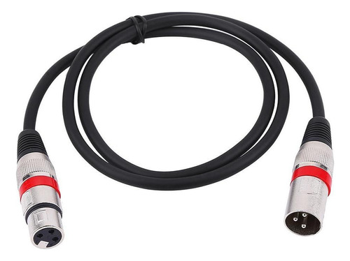 . 3pin Xlr Cable Macho A Hembra M/f Cable De Audio Blindado