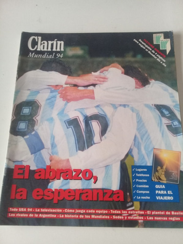 Revista Especial Clarín Mundial 1994 Con Fixture