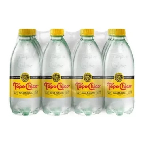 Agua Mineral Topo Chico 6 Pack 600ml