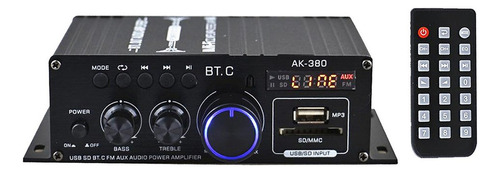 400w 400w Amplificador De Potencia De Audio 2,0 Ch Bluetooth