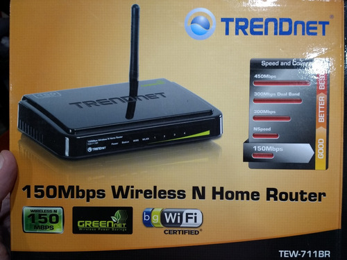 Router Trend Net Wireless 150mbps Wifi Impecable