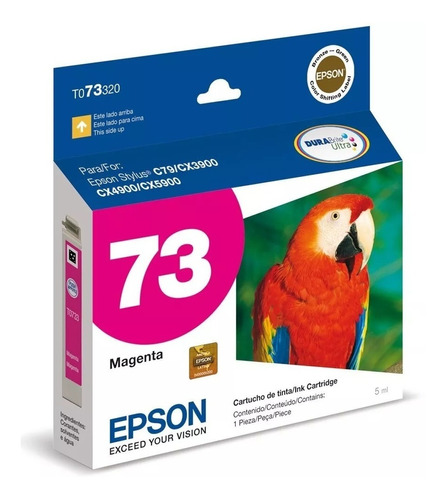 Cartucho Epson T073n X Unidad Tx220 Tx210 Cx 3900 5900 C79 