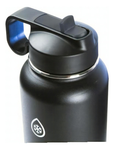 Thermoflask 50070 Botella Aislada Con Tapa Para Chug Y Color Negro (black)