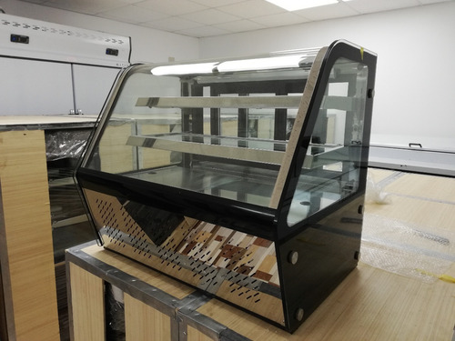 Vitrina Exhibidora Cuadrada Para Tortas Mizar Inoxchef