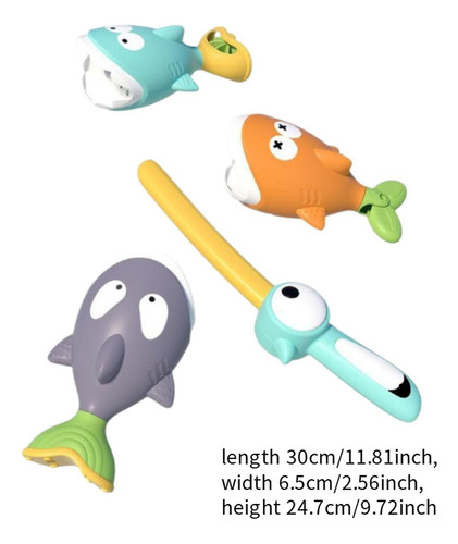 Juego De Pesca De Juguete De Baño Hora De La Bañera Para