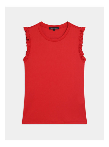 Camiseta Mujer M/s Rojo  Seven Poliéster 28094715-3827