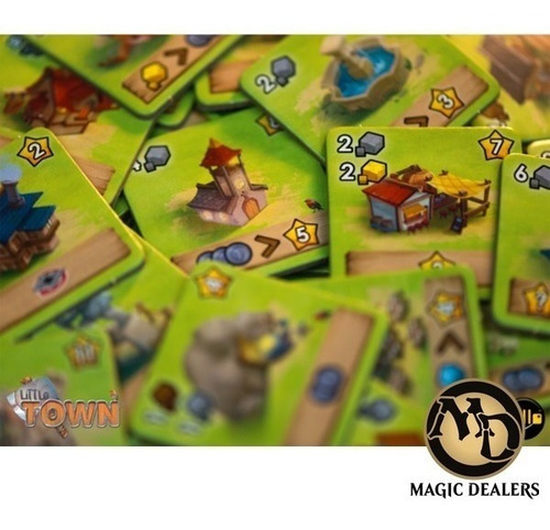 Imagen 5 de 11 de Little Town - Iello - Bureau De Juegos - Juegos De Mesa