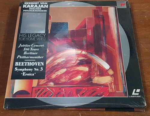H. V. Karajan Jubilee Concert  Beethoven N.3  Disco Laser