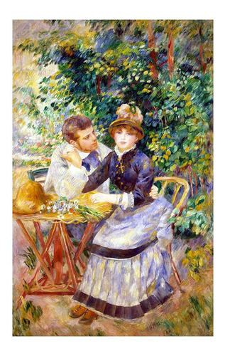 Vinilo 60x90cm Renoir Pintor Renacimiento Barroco Arte M3