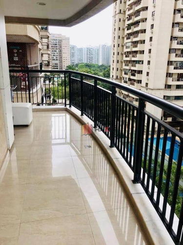 Imagem 6 de 16 de Apartamento Com 3 Dormitórios À Venda, 90 M² Por R$ 1.150.000 - Barra Da Tijuca - Rio De Janeiro/rj - Ap0589