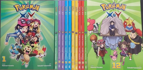 Pokémon Box Set Incluye Vols. 1-12 Manga Box Sets En Inglés