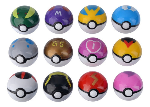 Colección Pokebolas Figuras De Bolsillo Varios