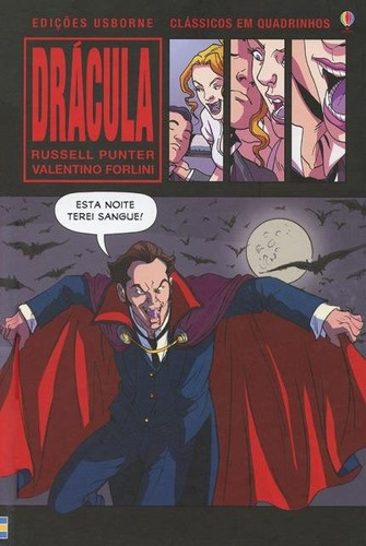 Drácula : Clássicos em quadrinhos, de Köenig, Izabela. Editorial USBORNE, capa dura em português, 2018