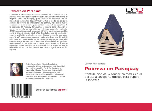 Libro: Pobreza En Paraguay: Contribución De La Educación En