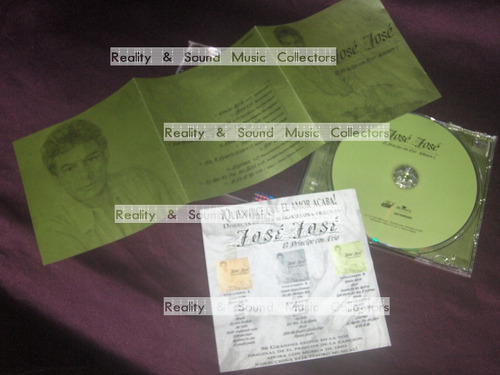 Jose Jose El Principe Con Trio Vol3 Cd Bmg 2003 (Usado)