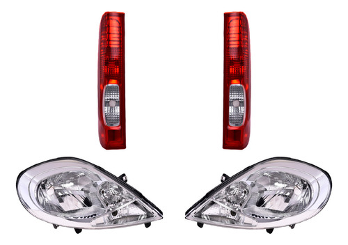 Set Calaveras + Faros Depo Trafic 2007-2014