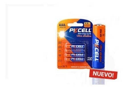 Pila Bateria Alcalina Pkcell Aaa 1.5v 2 Blister De 4bp 