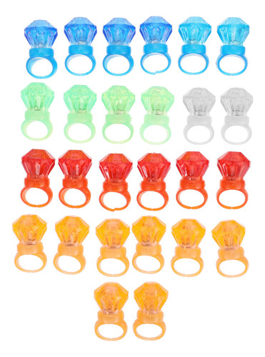 Anillo Flash De Diamantes De Imitación Para Regalos Infantil
