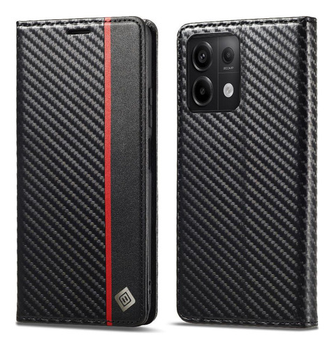 Funda For Xiaomi Redmi Note 13 4g De Fibra De Carbono