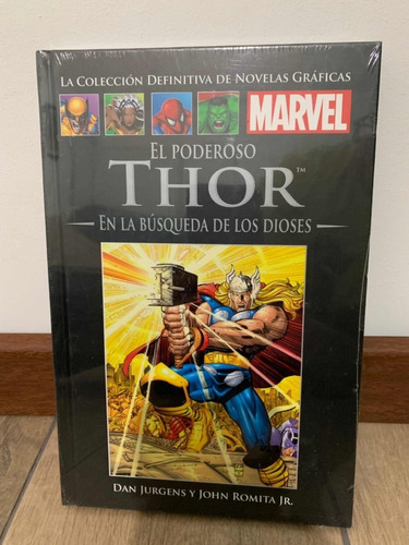 Libro Marvel Salvat Cómics El Poderoso Thor En La Búsqueda D