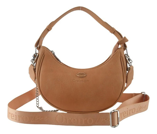 Cartera Bandolera Las Oreiro 28204 Color Marrón