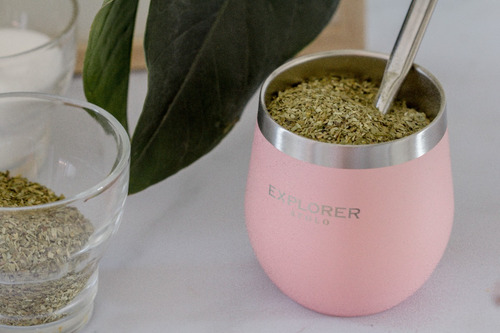 Mate Termico Explorer Apolo Rosa Liso