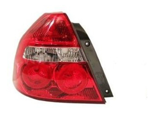 Faro Trasero Chevrolet Aveo G3 2012/ Rojo/cristal Izq.