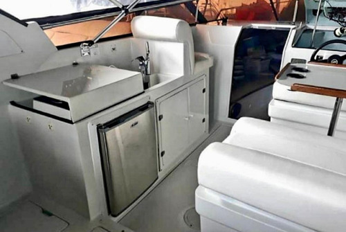 Lancha Cobra Mirage 28 C/ Volvo Kad 42 Diesel Impecável