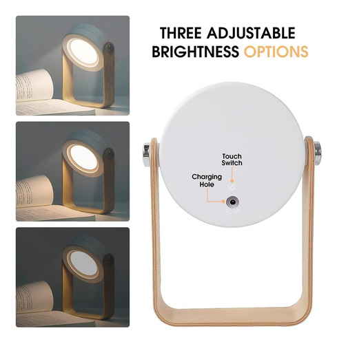 Lámpara Led Recargable, Dormitorio, Sala De Estar, Mesita De