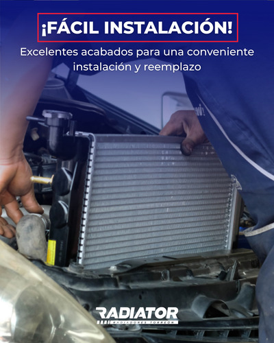 Radiador Ford Ka 1999 2000 2001 2002 2003 04 05 06 07 08 1.3