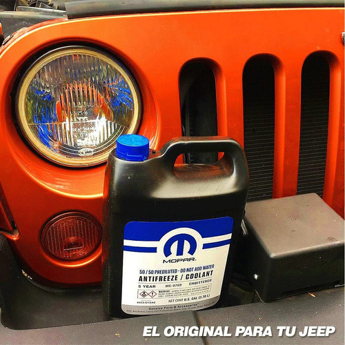 Imagen 6 de 6 de Refrigerante Jeep Dodge Mopar Naranja