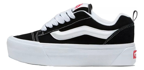 Tenis Vans Old Skool Knu Stack Mujer Negros